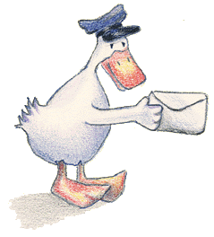 Willie W. Webfoot guides you through the perils of e-mail